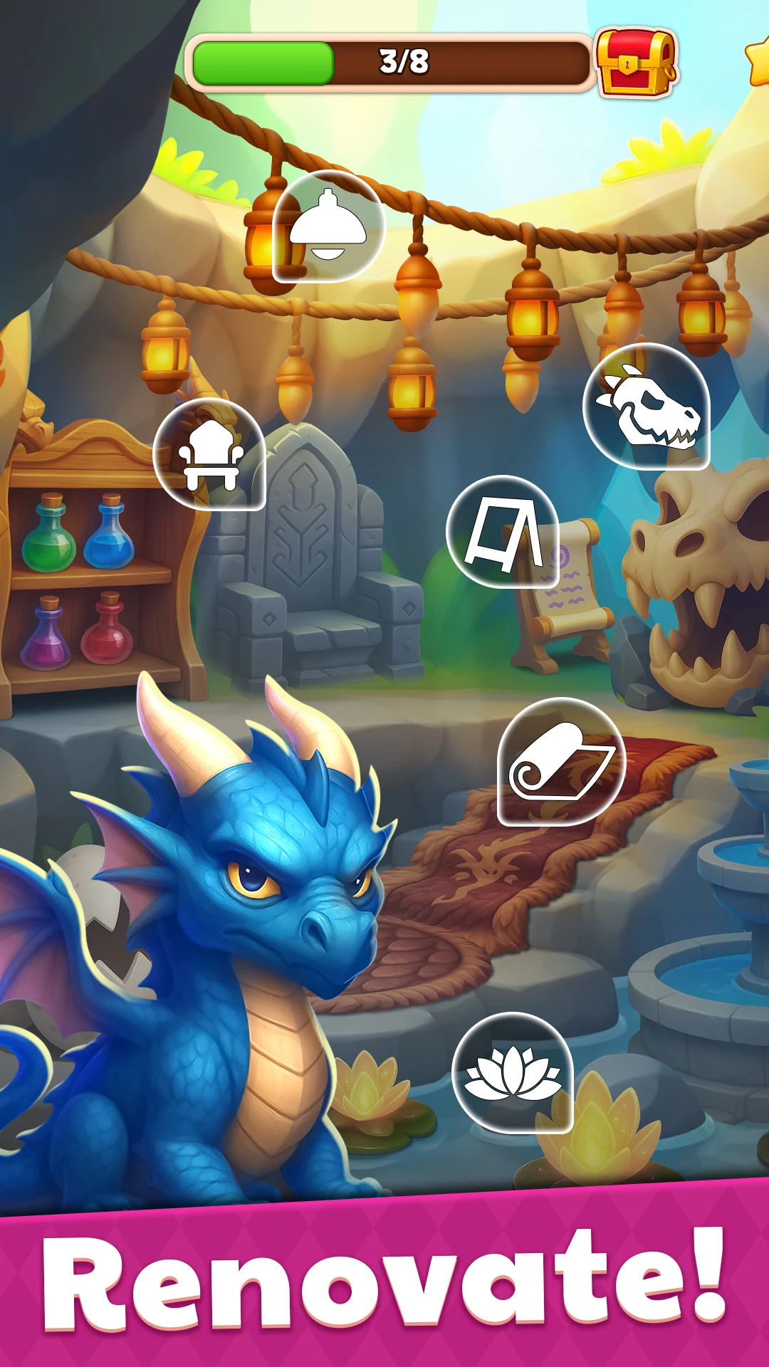 Merge Fantasy Makeover & Decor screenshot