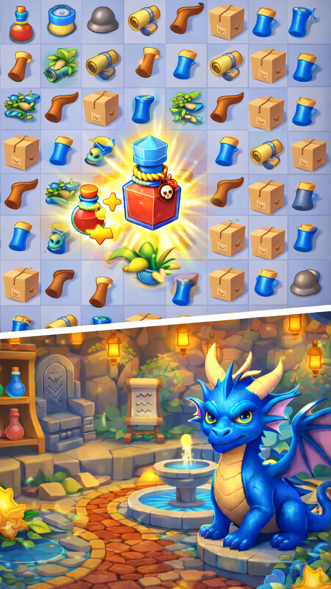Merge Fantasy Makeover & Decor screenshot