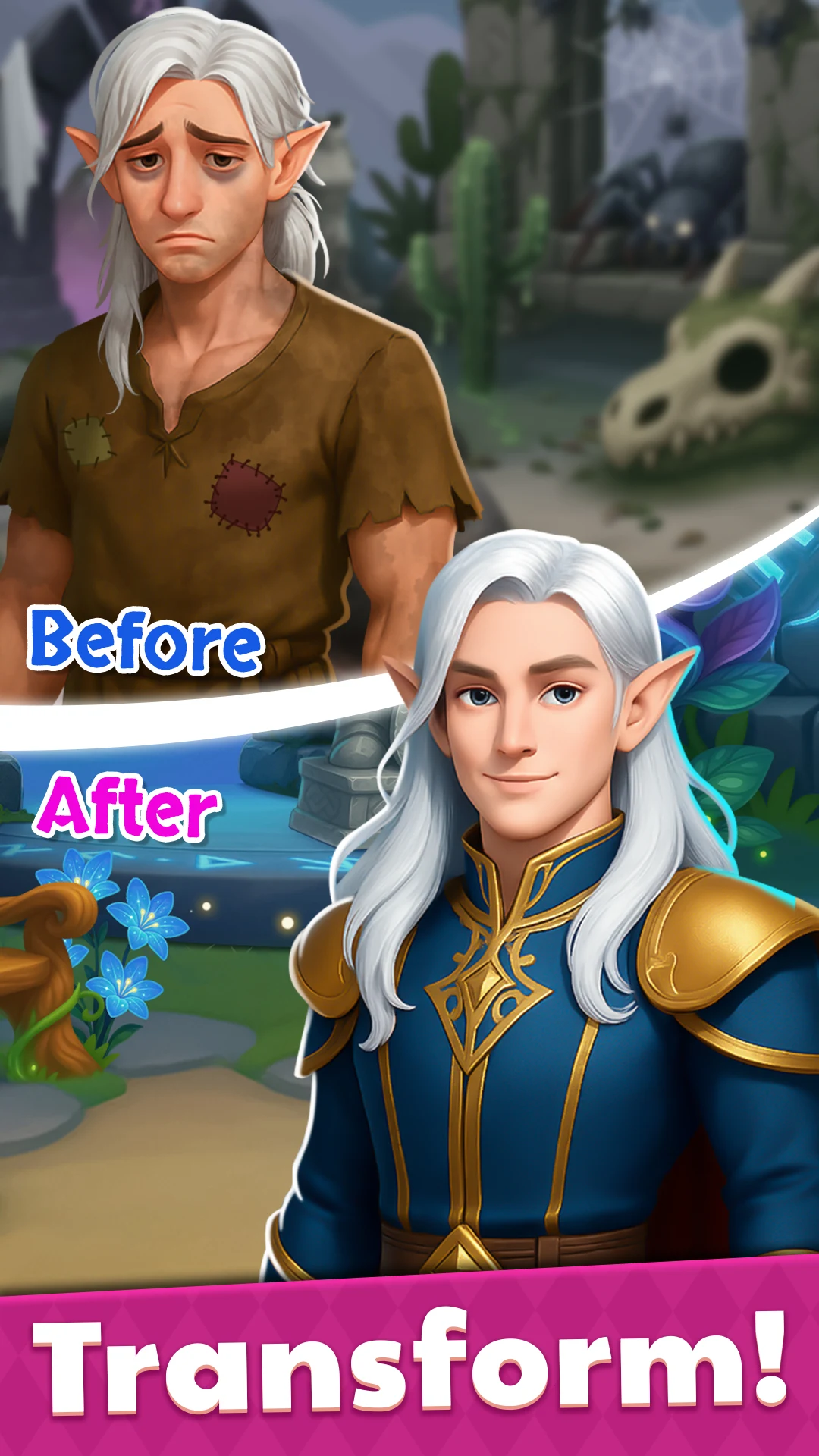 Merge Fantasy Makeover & Decor screenshot