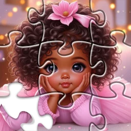 Black Jigsaw - Jigsaw Puzzles simgesi